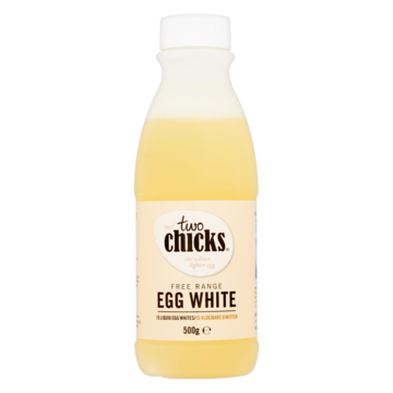 Two Chicks Free Range Egg White 500 g bij Jumbo