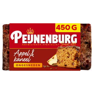 Peijnenburg Ontbijtkoek Overheerlijk Appel & Kaneel 450g