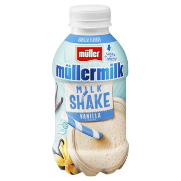 Mullermilk milkshake vanille 382ml