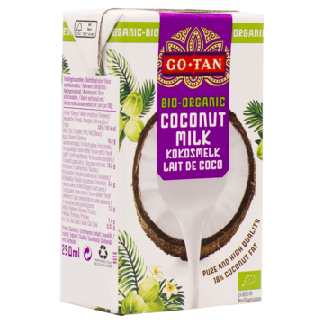 Go-Tan Bio-Organic Kokosmelk 250ml