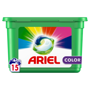 Ariel All-in-1 PODS, Vloeibaar Wasmiddel Wasmiddelcapsules kleur 15 Wasbeurten