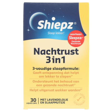 Shiepz nachtrust 3 in1 liquid caps, 30 stuks