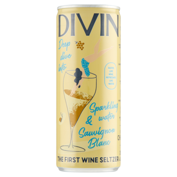 Divin - Wine Seltzer - Sauvignon Blanc - 250ML