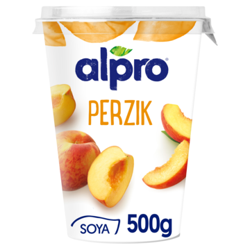 Alpro Plantaardige Variatie Op Yoghurt Perzik 500g