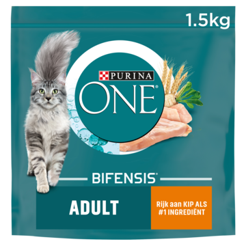 Purina® ONE Adult Rijk aan Kip kattenvoer 1, 5kg