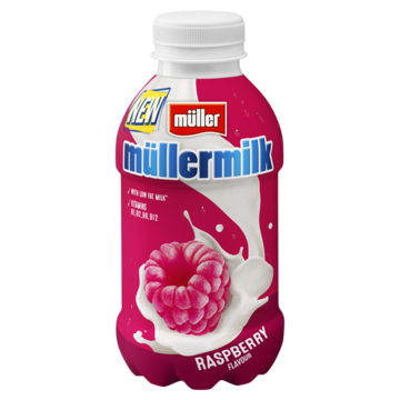 Mullermilk framboos 380ml