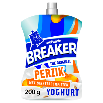 Melkunie Breaker Perzik Yoghurt 200g Aanbieding 2 Breakers a 200 gram of Starbucks bekers a 200220 ml