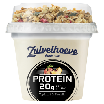 Zuivelhoeve Proteine Yoghurt Perzik 200g