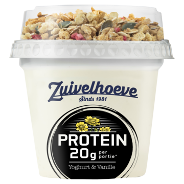 Zuivelhoeve Proteine Yoghurt Vanille 200g