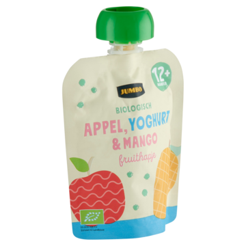 Jumbo Fruithapje Appel, Yoghurt & Mango Biologisch 12+ Maanden 85g