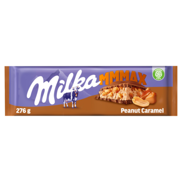 Milka Mmmax Chocolade Reep Pinda Karamel 276g