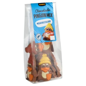 Jumbo Pinguin Mix Melkchocolade 120g