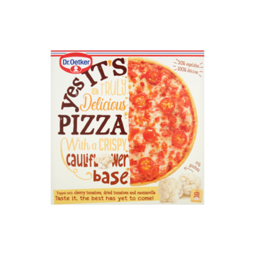Dr Oetker Yes It S Pizza Bloemkoolbodem 3g Bestellen Diepvries Jumbo Supermarkten