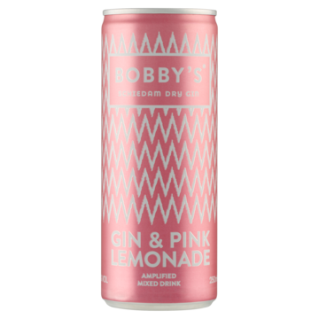 Bobby's Gin & Pink Lemonade 250ml