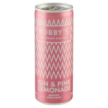 Bobby's Gin & Pink Lemonade 250ml