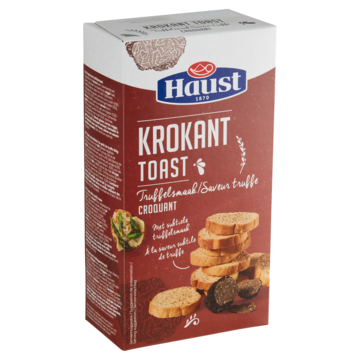 Haust Krokant Toast Truffelsmaak 100g
