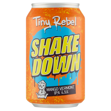 Tiny Rebel - Shake Down - Mango Vermont IPA - Blik 330ML