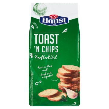 Haust Toast 'n Chips Knoflook 125g