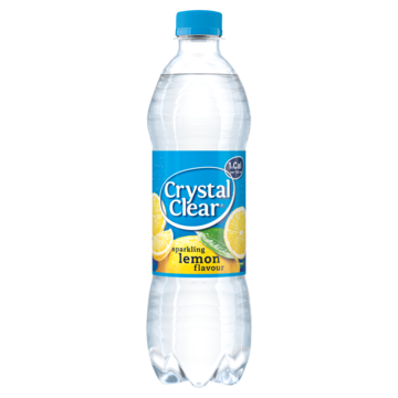 Crystal Clear Sparkling Lemon Fles 0,5L