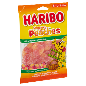 Haribo Happy Peaches Share Size 250g