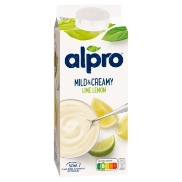 Alpro Mild & Creamy Plantaardige Variatie op Yoghurt Limoen - Citroen 750ml