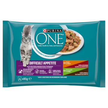 PURINA® ONE Difficult Appetite 4 x 85g