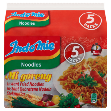 Indomie Noodles Mi Goreng Instant Fried 5 x 80g