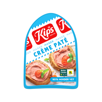 Kips Magere Crème Paté 125g
