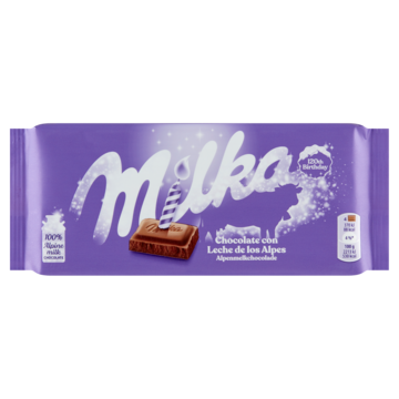Milka Alpenmelkchocolade 100g