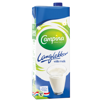 Campina Langlekker volle melk 1, 5L