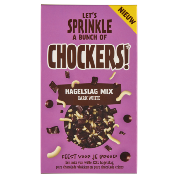 Chockers! Hagelslag Mix Dark White 320g