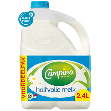 Campina Halfvolle Melk 2, 4L