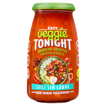 Easy Veggie Tonight Chili Sin Carne 505g