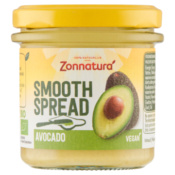 Zonnatura Smooth Spread Avocado 140g