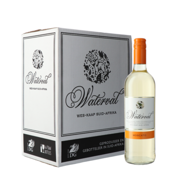 6 flessen voor € 24 | Waterval Moscato 6 x 750ML Aanbieding bij Jumbo Witte wijn