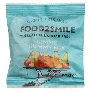 Food2Smile Gimme Gummy Mix Minizakjes 1 x 20g
