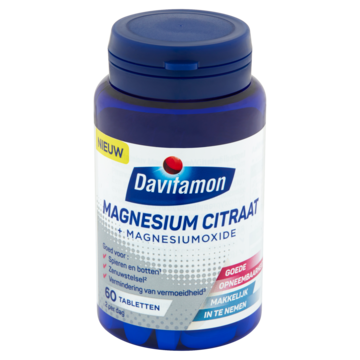 Davitamon - Magnesium Citraat tabletten - 60 Stuks