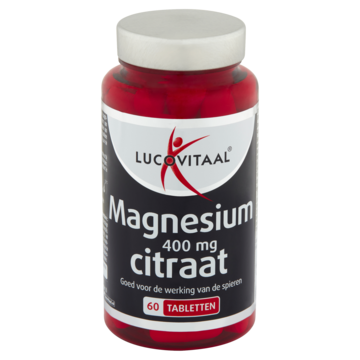 Lucovitaal - Magnesium 400 mg tabletten - 60 Stuks
