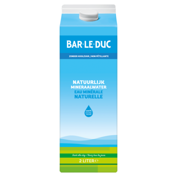 Bar-le-Duc Natuurlijk Mineraalwater Zonder Koolzuur 2L