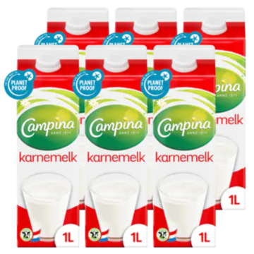 Campina Karnemelk 6 x 1L