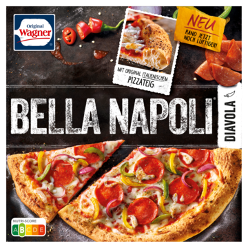 WAGNER Bella napoli pizza diavolo pepperoni 430g