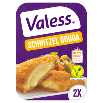 Valess Gouda Kaasschnitzel Vegetarisch 2 x 90g