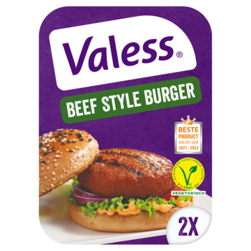 Valess Beef Style Burger Vegetarisch 2 x 100g