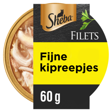 Sheba Filets Kipfilet stukjes in saus kattenvoer 60g