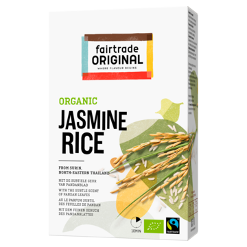 Fairtrade Original Organic Jasmine Rice 400g