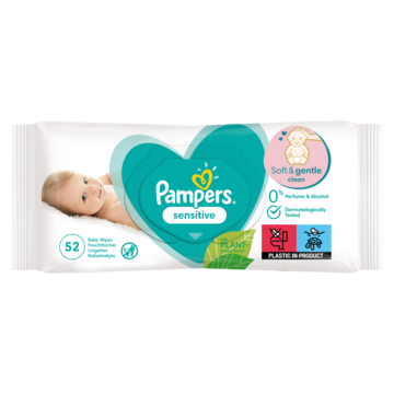 Pampers Sensitive Babydoekjes x52