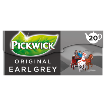 Pickwick Earl Grey Zwarte Thee voor Pot 20 Stuks