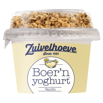 Boer'n yoghurt® Vanille & Muesli 170g