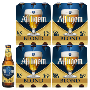 Affligem Blond Bier Fles  4 x 6-Pack