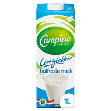 Campina Langlekker Halfvolle Melk 1L